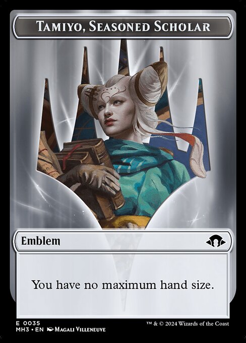 Tamiyo, Seasoned Scholar Emblem 35