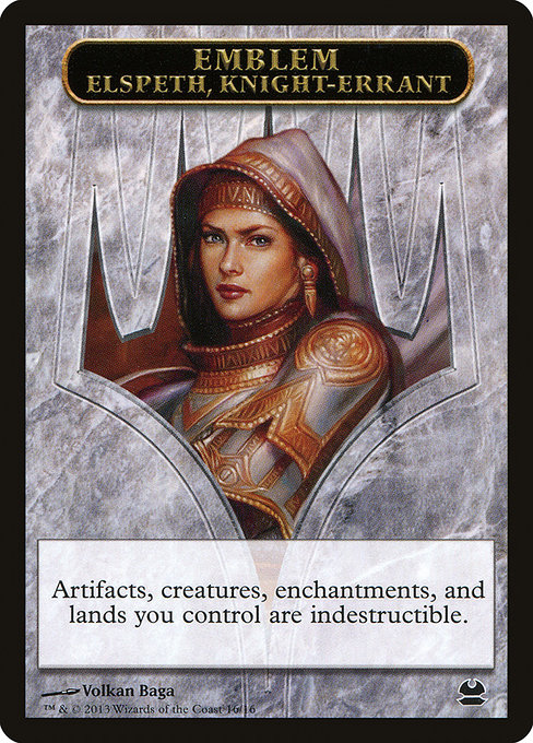 Elspeth, Knight-Errant Emblem 16