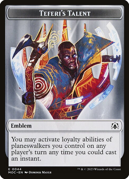 Teferi's Talent Emblem 44