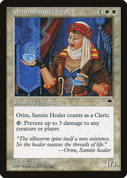 Orim, Samite Healer 33