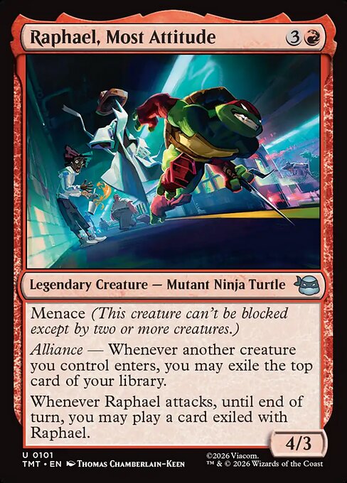 Raphael, Most Attitude 101
