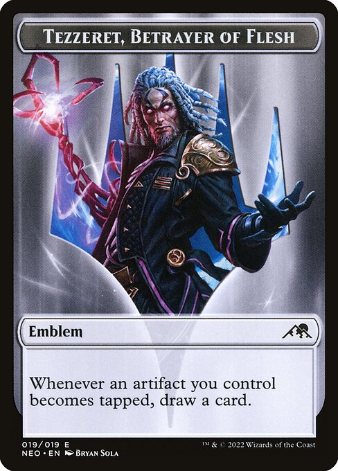 Tezzeret, Betrayer of Flesh Emblem 19