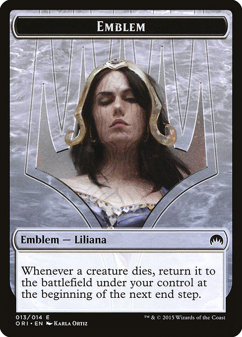 Liliana, Defiant Necromancer Emblem 13