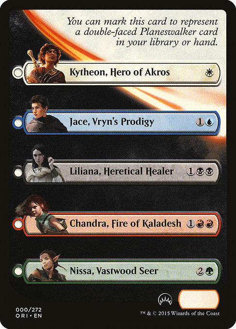 Magic Origins Checklist 0