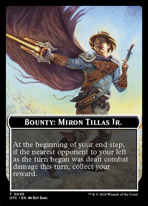 Bounty: Miron Tillas Jr. // Wanted! 35