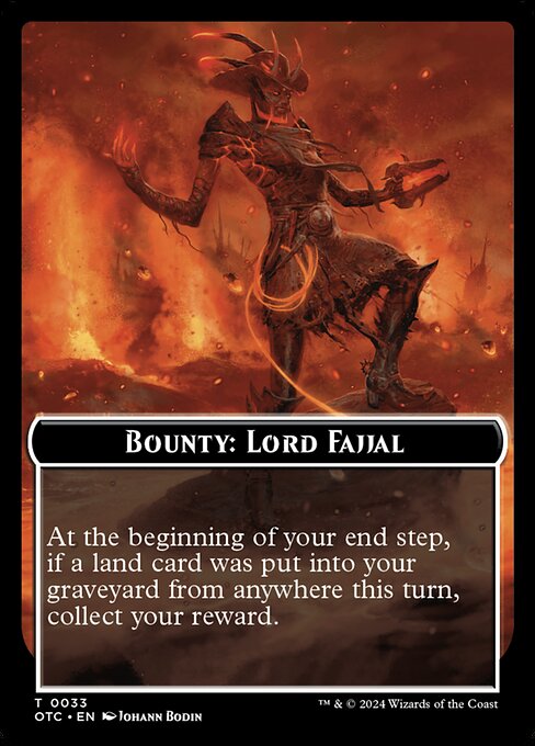 Bounty: Lord Fajjal // Wanted! 33