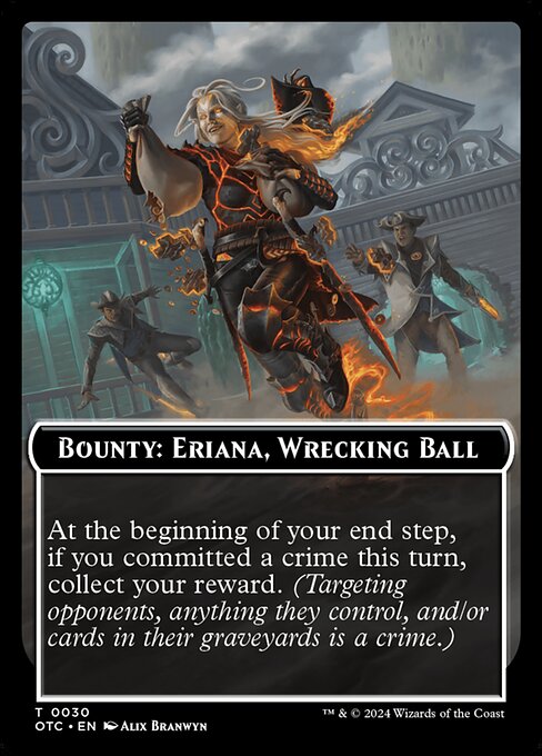 Bounty: Eriana, Wrecking Ball // Wanted! 30