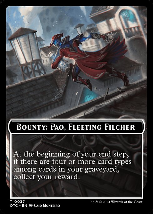 Bounty: Paq, Fleeting Filcher // Wanted! 37