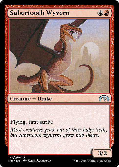 Sabertooth Wyvern 153