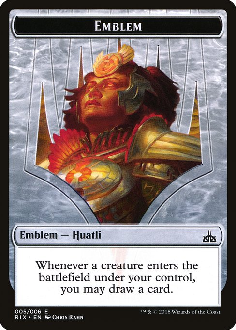 Huatli, Radiant Champion Emblem 5