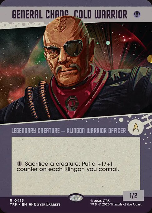 General Chang, Cold Warrior 415