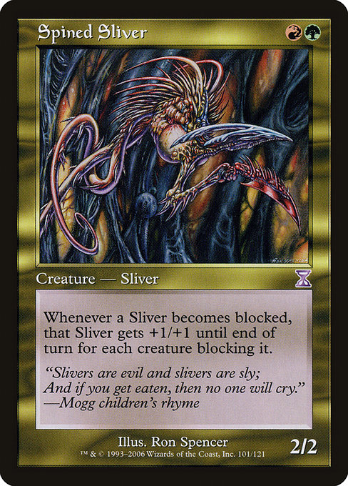 Spined Sliver 101