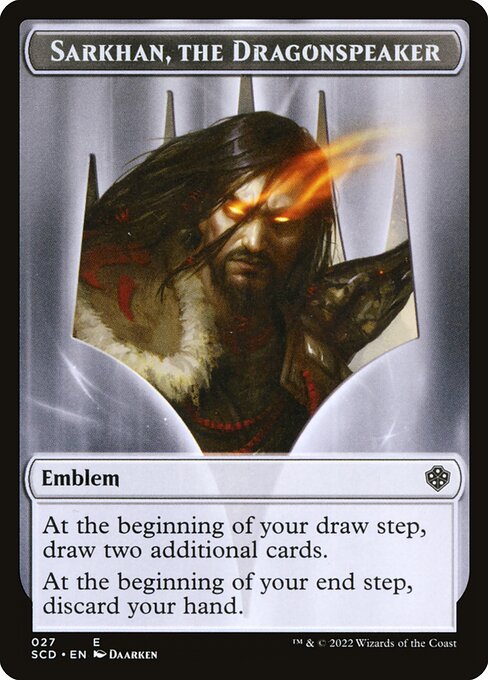 Sarkhan, the Dragonspeaker Emblem 27