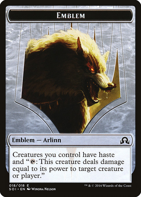 Arlinn, Embraced by the Moon Emblem 18