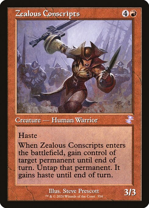Zealous Conscripts 354