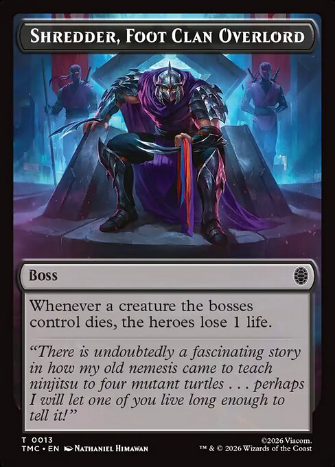 Shredder, Foot Clan Overlord 13