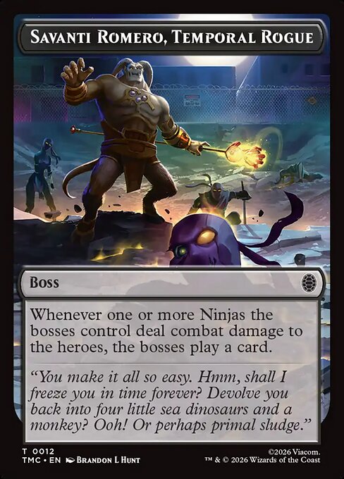 Savanti Romero, Temporal Rogue 12