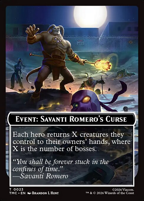 Event: Savanti Romero's Curse 23