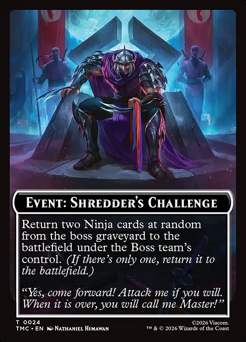 Event: Shredder's Challenge 24