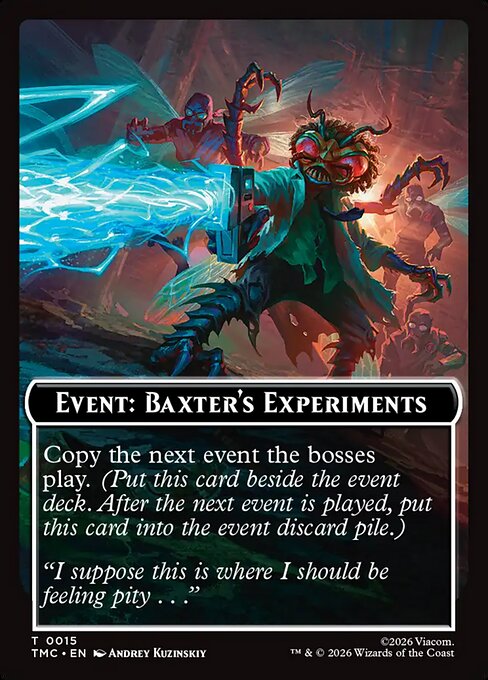 Event: Baxter's Experiments 15