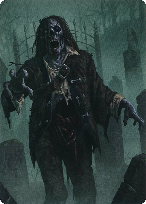 Zombie // Zombie 9, back face