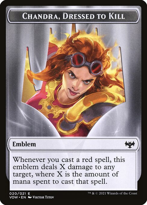 Chandra, Dressed to Kill Emblem 20