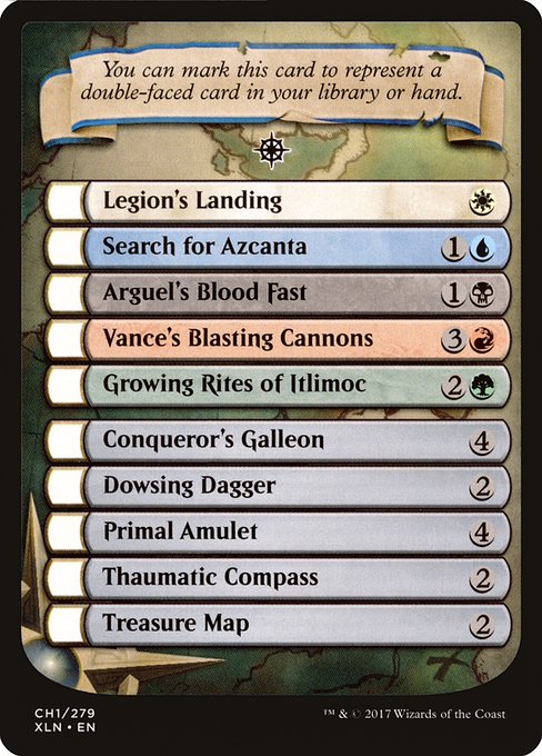 Ixalan Checklist CH1