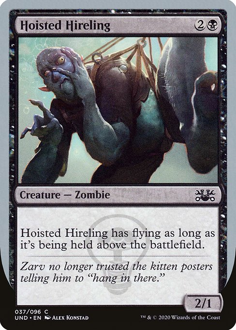 Hoisted Hireling 37
