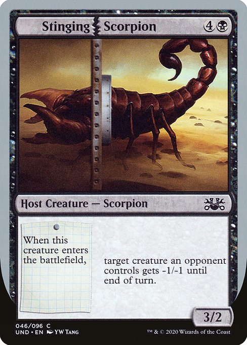 Stinging Scorpion 46