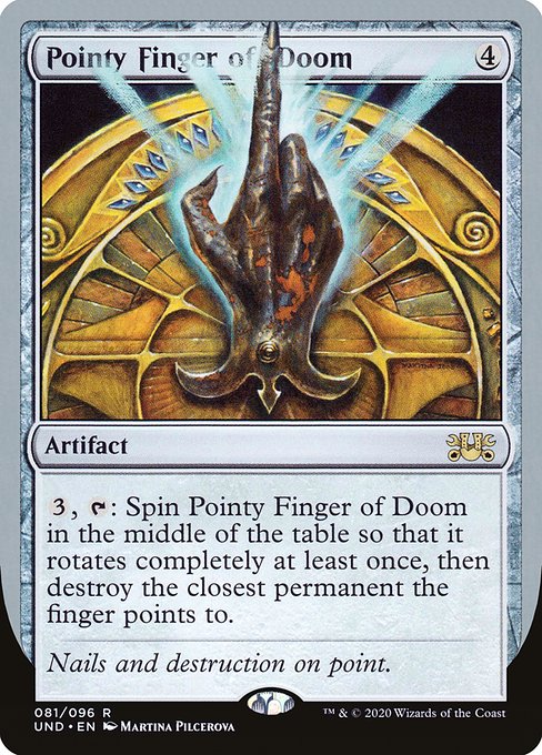 Pointy Finger of Doom 81