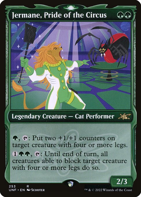 Jermane, Pride of the Circus 253