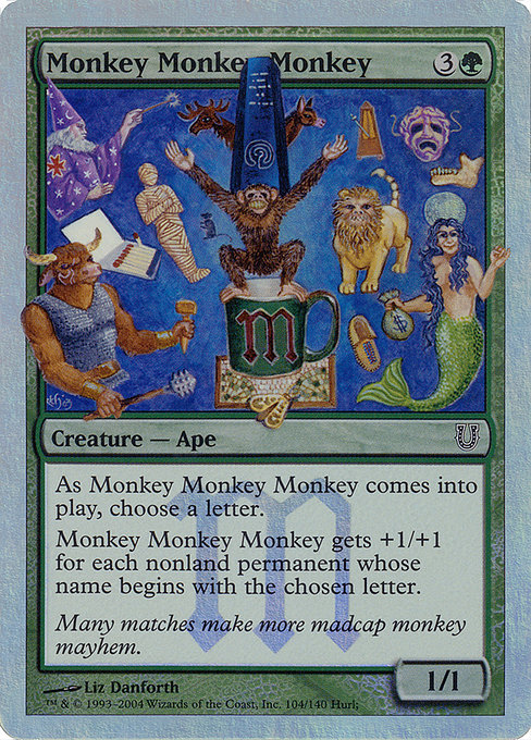 Monkey Monkey Monkey 104★