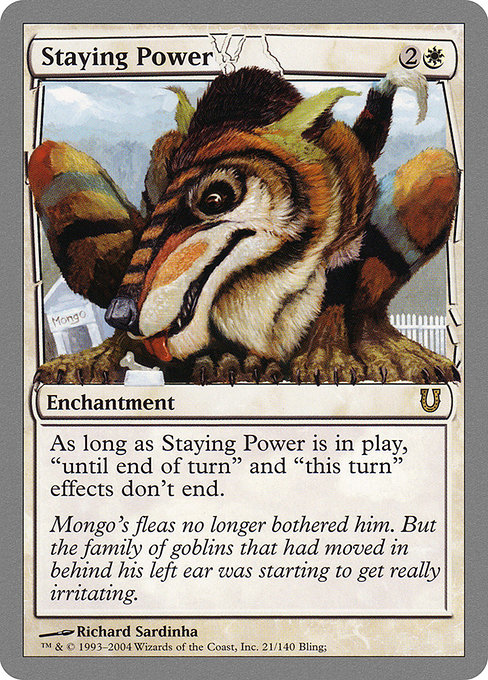 Staying Power 21