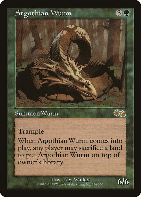 Argothian Wurm 236