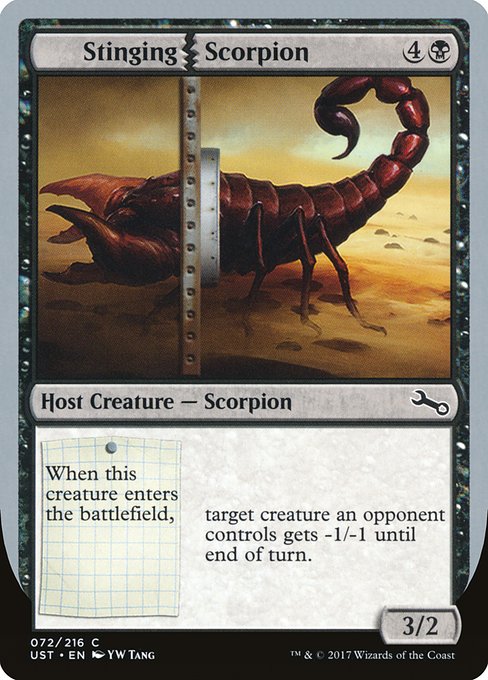 Stinging Scorpion 72