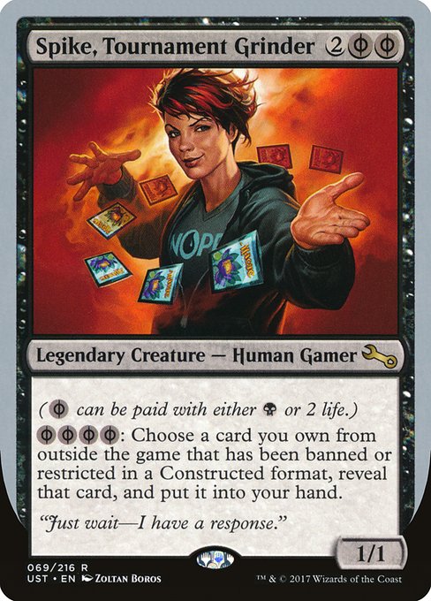 Spike, Tournament Grinder 69