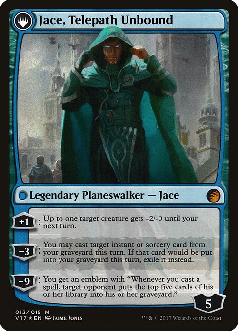 Jace, Vryn's Prodigy // Jace, Telepath Unbound 12, back face