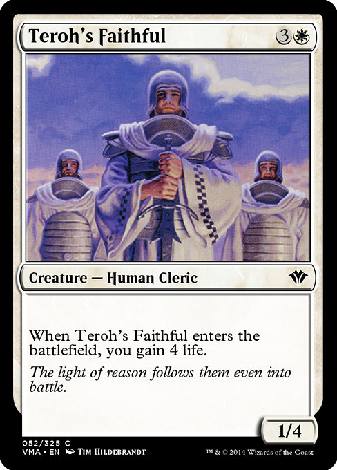 Teroh's Faithful 52