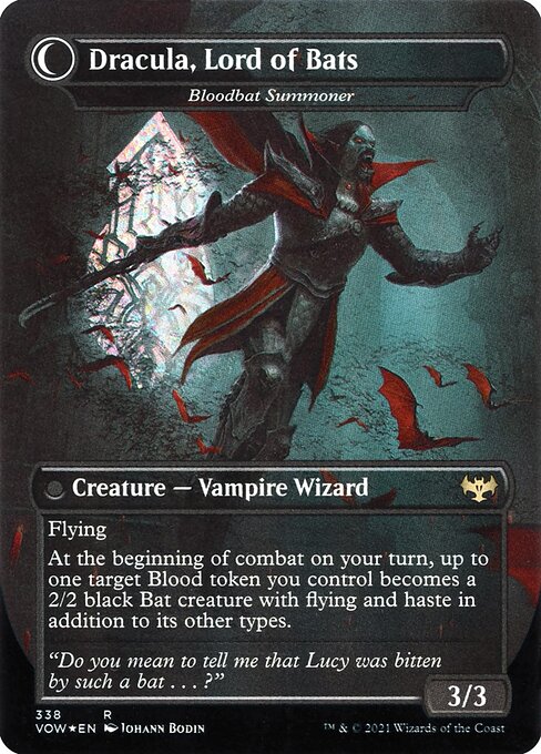 Voldaren Bloodcaster // Bloodbat Summoner 338, back face