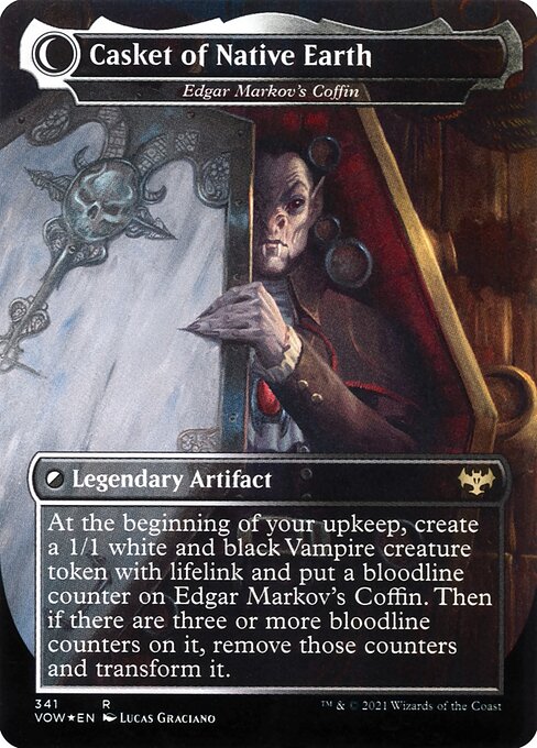 Edgar, Charmed Groom // Edgar Markov's Coffin 341, back face