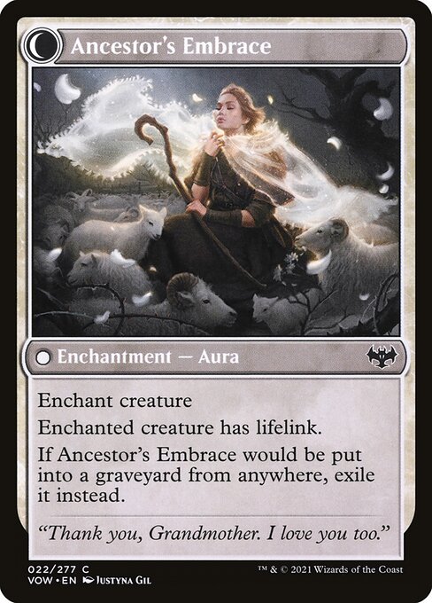 Kindly Ancestor // Ancestor's Embrace 22, back face