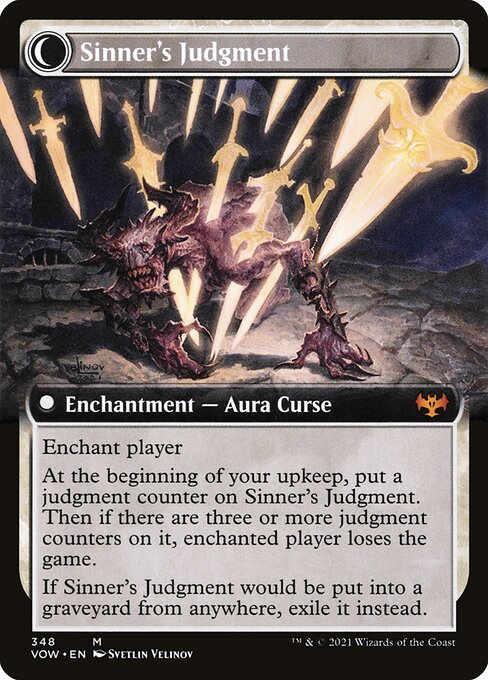 Faithbound Judge // Sinner's Judgment 348, back face