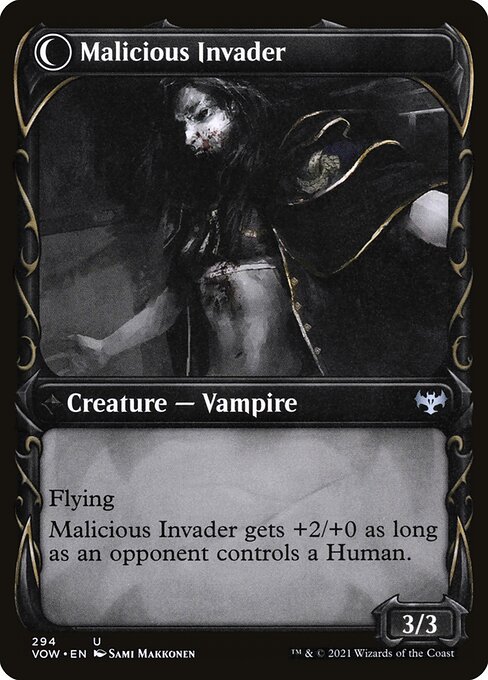 Innocent Traveler // Malicious Invader 294, back face