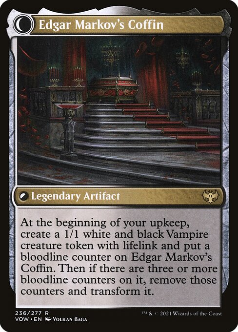 Edgar, Charmed Groom // Edgar Markov's Coffin 236, back face