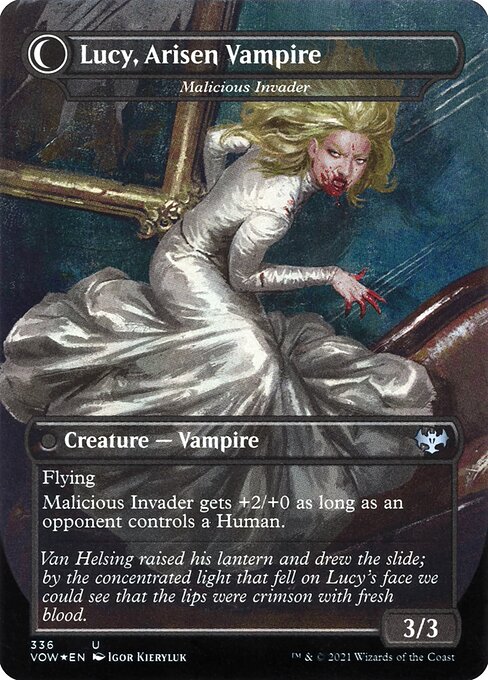 Innocent Traveler // Malicious Invader 336, back face