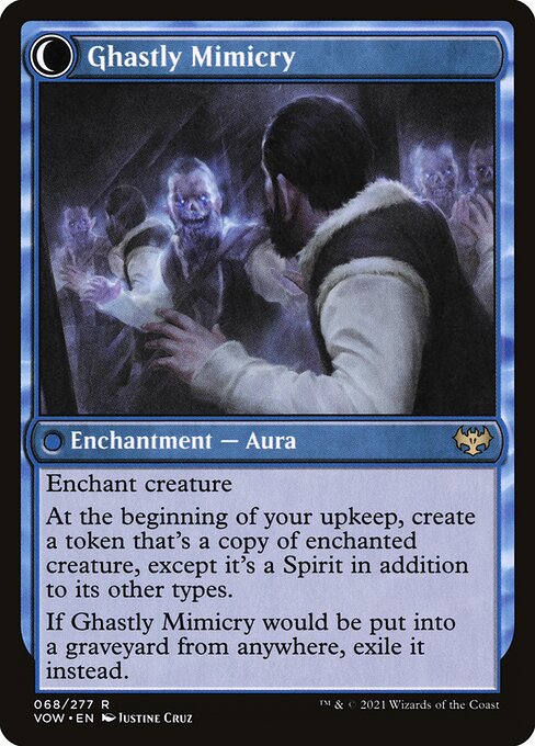 Mirrorhall Mimic // Ghastly Mimicry 68, back face