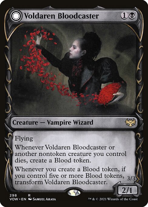 Voldaren Bloodcaster // Bloodbat Summoner 298