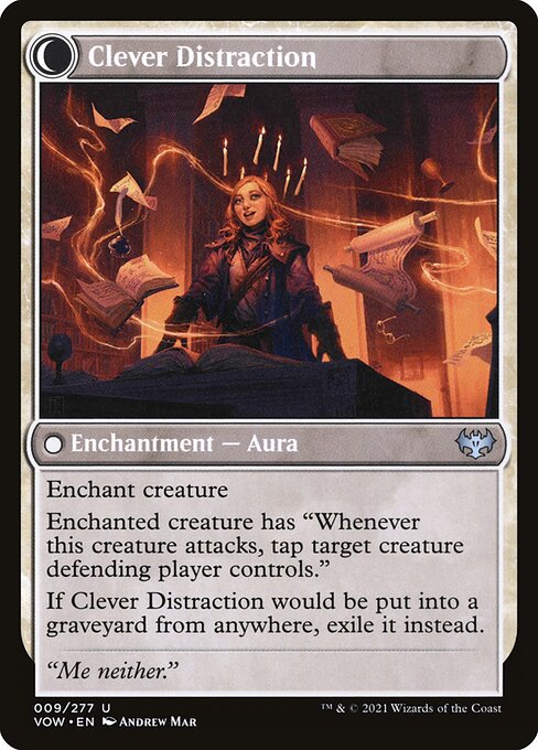Distracting Geist // Clever Distraction 9, back face