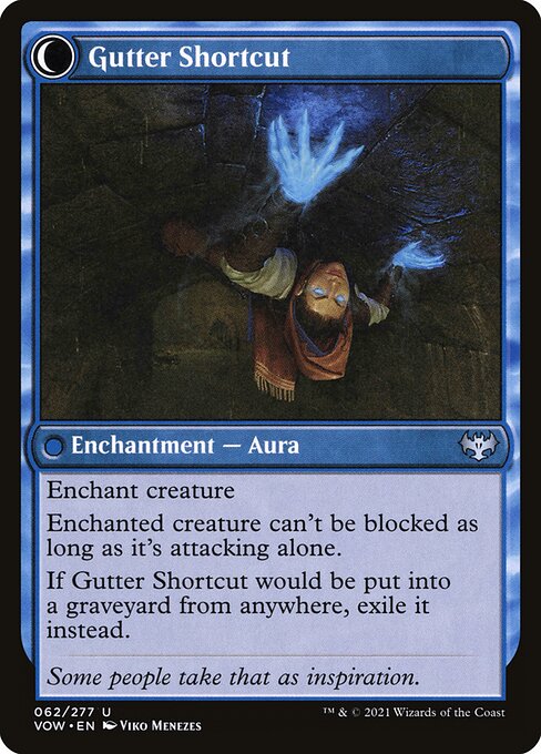 Gutter Skulker // Gutter Shortcut 62, back face