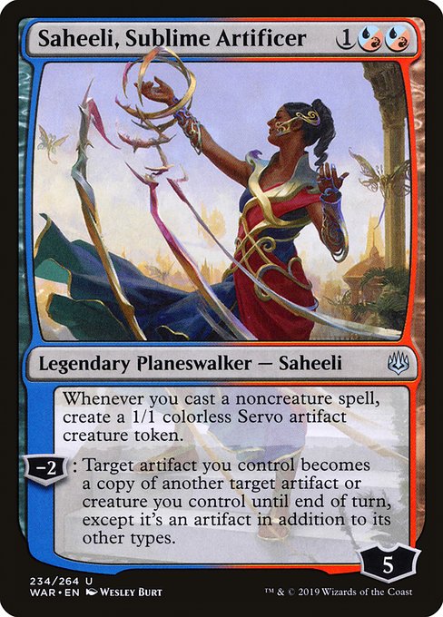 Saheeli, Sublime Artificer 234